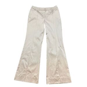 Donna‎ Degnan Champagne Colored Seamed Wide Leg Pants Size 10